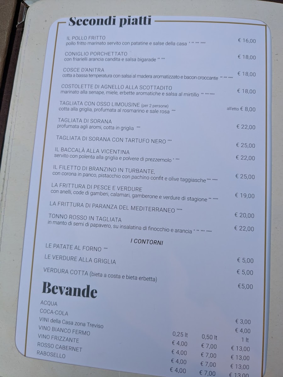 Osteria Ristorante Al Filò Photo Menu 6