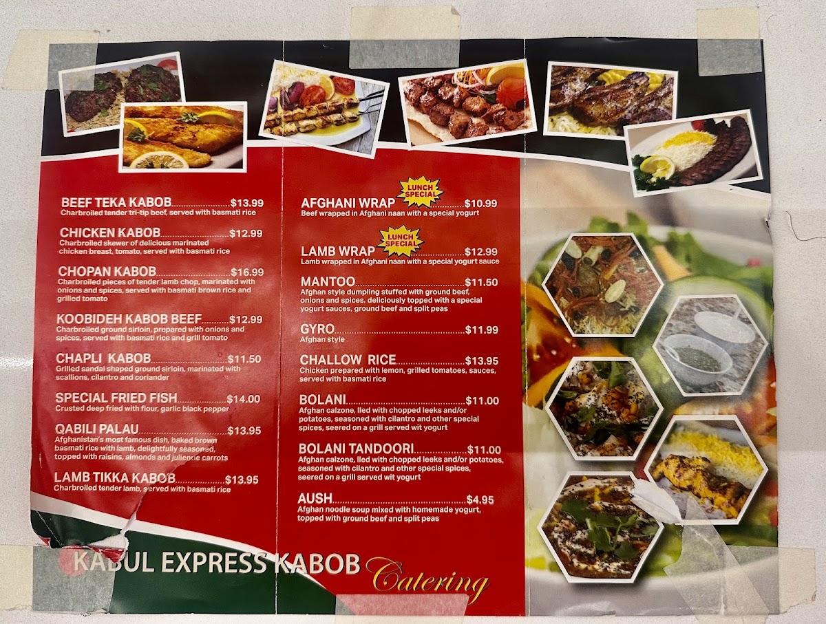 KABUL EXPRESS KABOB Photo Menu 1