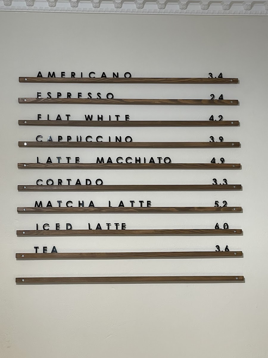 Mandarin Coffee Roastery Photo Menu 2