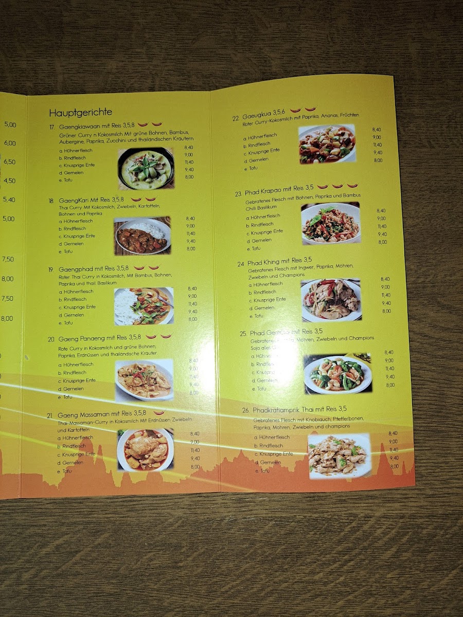 Sunaan Thai Imbiss Photo Menu 10