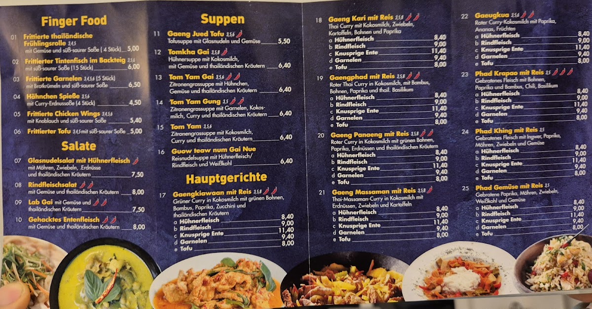 Sunaan Thai Imbiss Photo Menu 2
