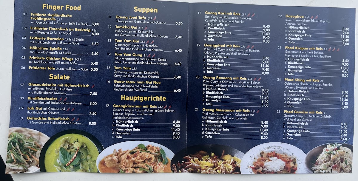 Sunaan Thai Imbiss Photo Menu 4