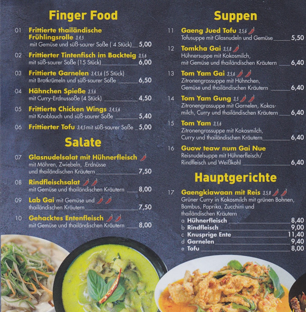 Sunaan Thai Imbiss Photo Menu 5