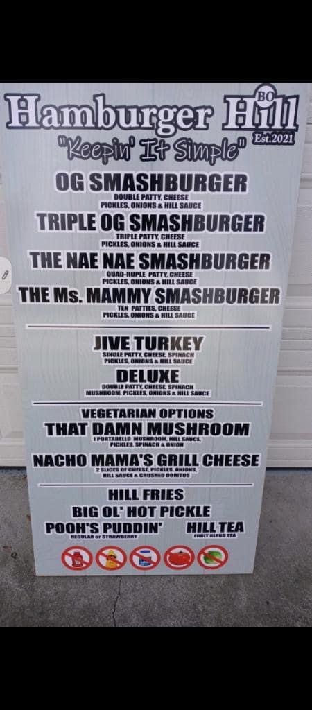 Hamburger Hill Food Truck Photo Menu 6