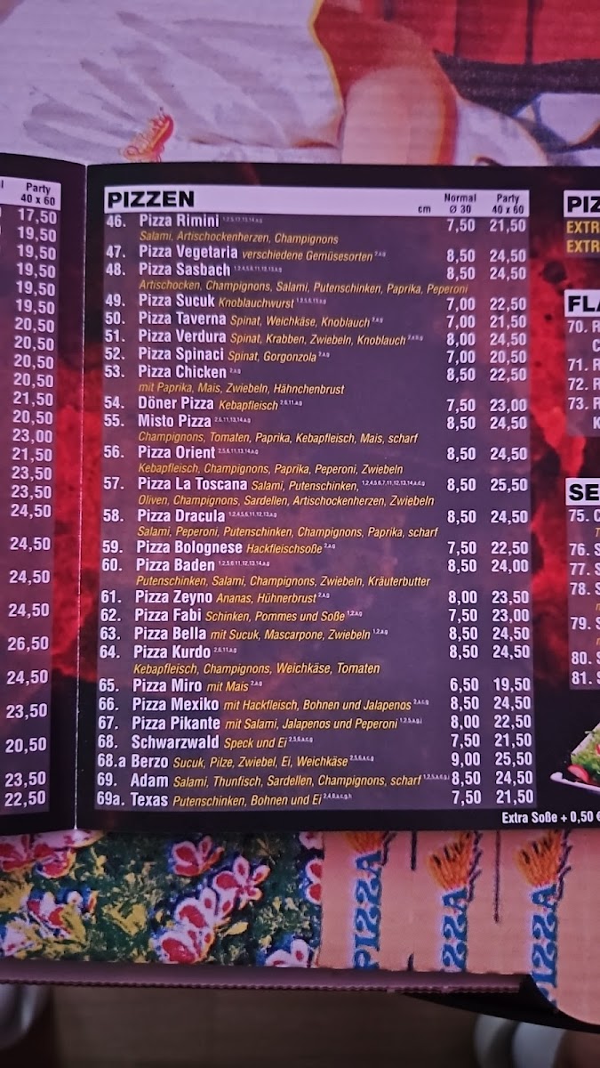 Maxi-Döner-Pizza Photo Menu 6