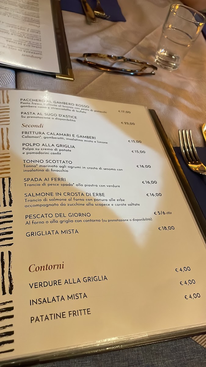 Osteria La Nassa Photo Menu 2