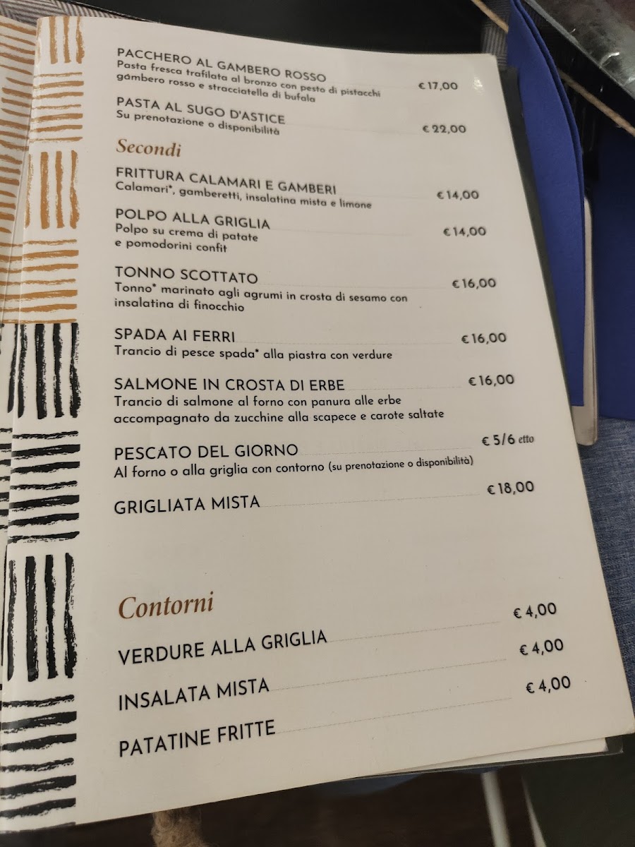 Osteria La Nassa Photo Menu 6
