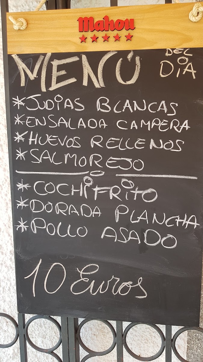 BAR RESTAURANTE SABOYA. Photo Menu 6
