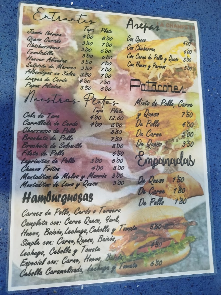 LA CHAMPETA RESTAURANTE COLOMBIANO Photo Menu 1