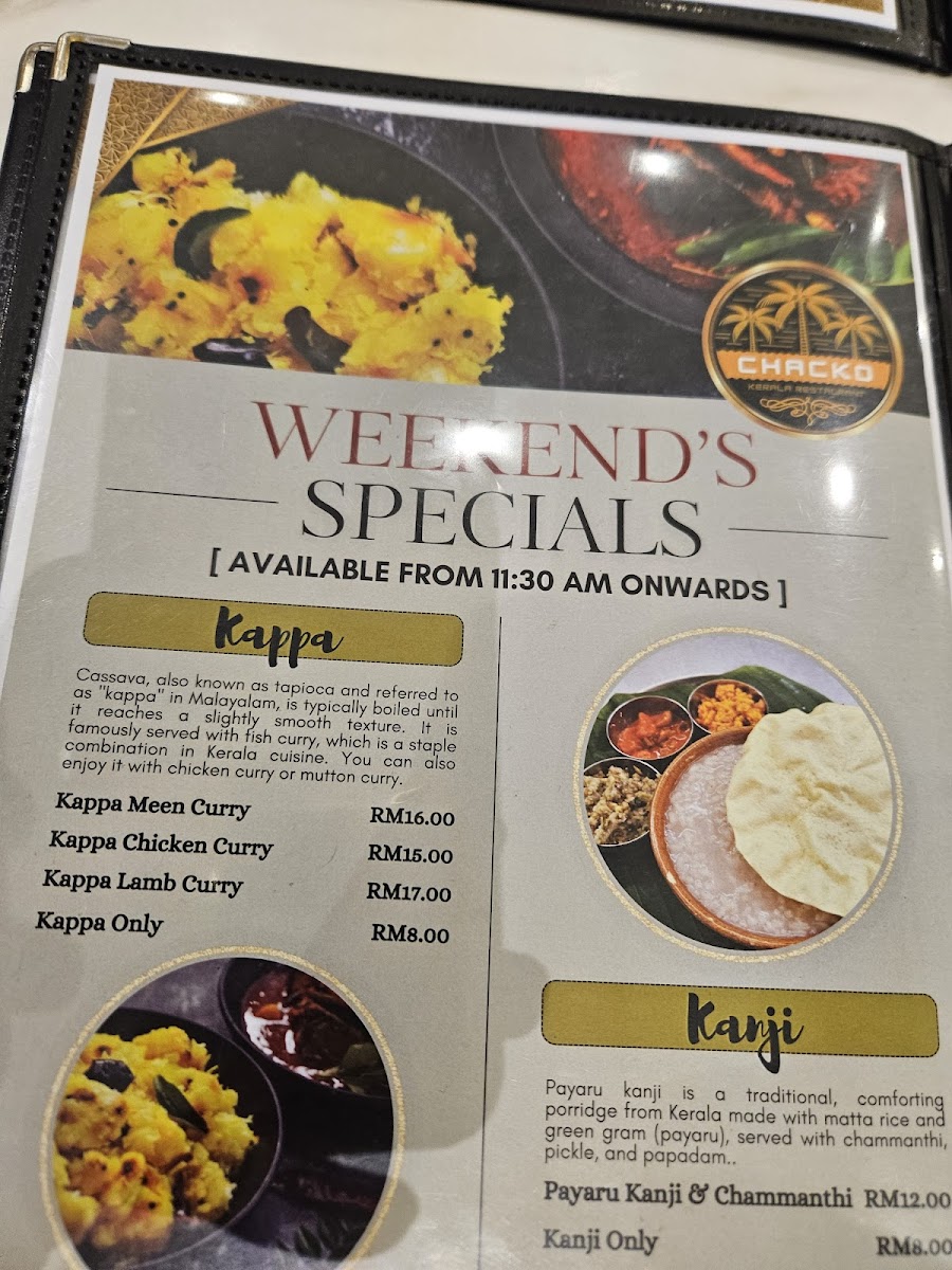Chacko Restaurant Photo Menu 6