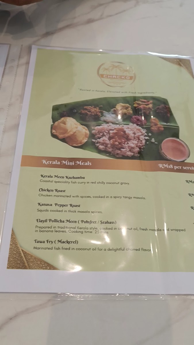 Chacko Restaurant Photo Menu 7