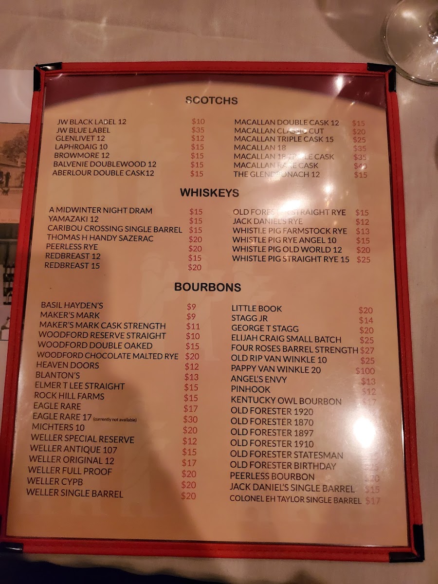 Cafe Renaissance Photo Menu 3