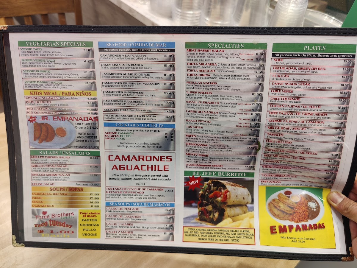 Three brothers grill Photo Menu 10