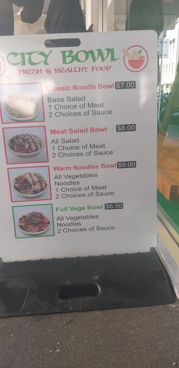 City Bowl Photo Menu 3