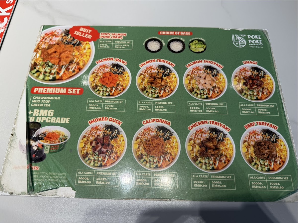 Sushi YA Amanjaya Sungai Petani Photo Menu 1