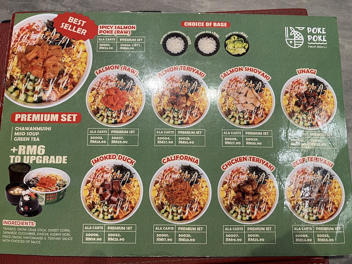 Sushi YA Amanjaya Sungai Petani Photo Menu 2