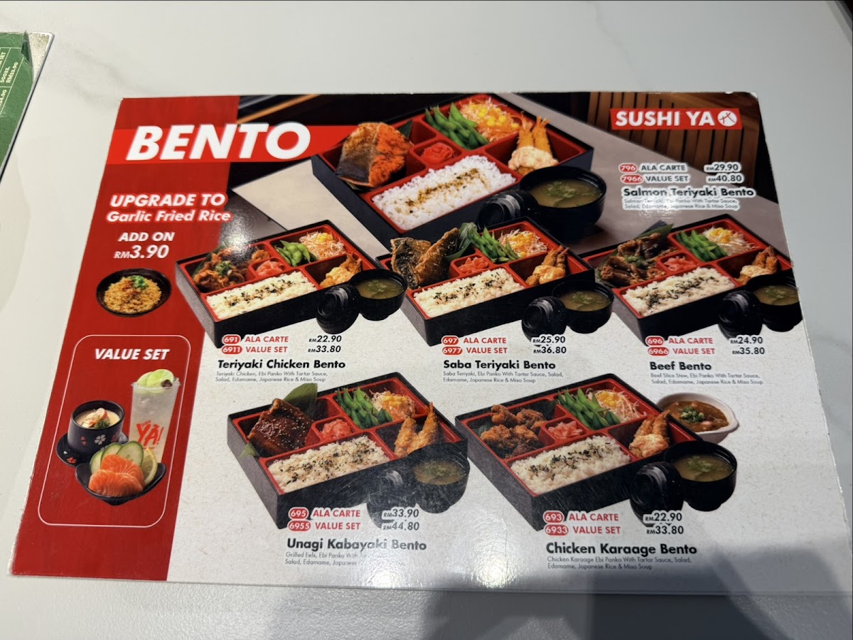 Sushi YA Amanjaya Sungai Petani Photo Menu 3
