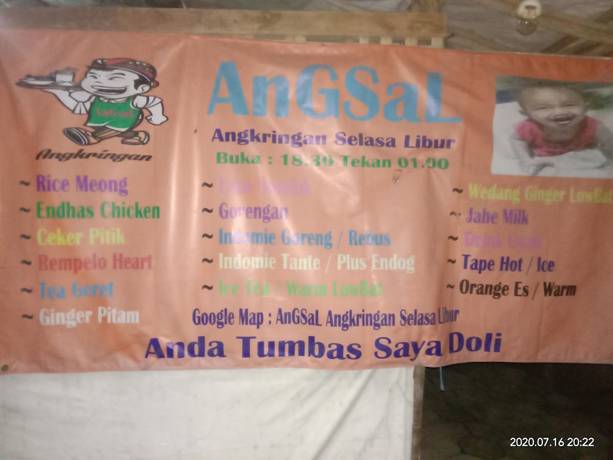 ANGSAL ( Angkringan Selasa Libur)꧋ꦄꦁꦏꦿꦶꦔꦤ꧀ Photo Menu 1