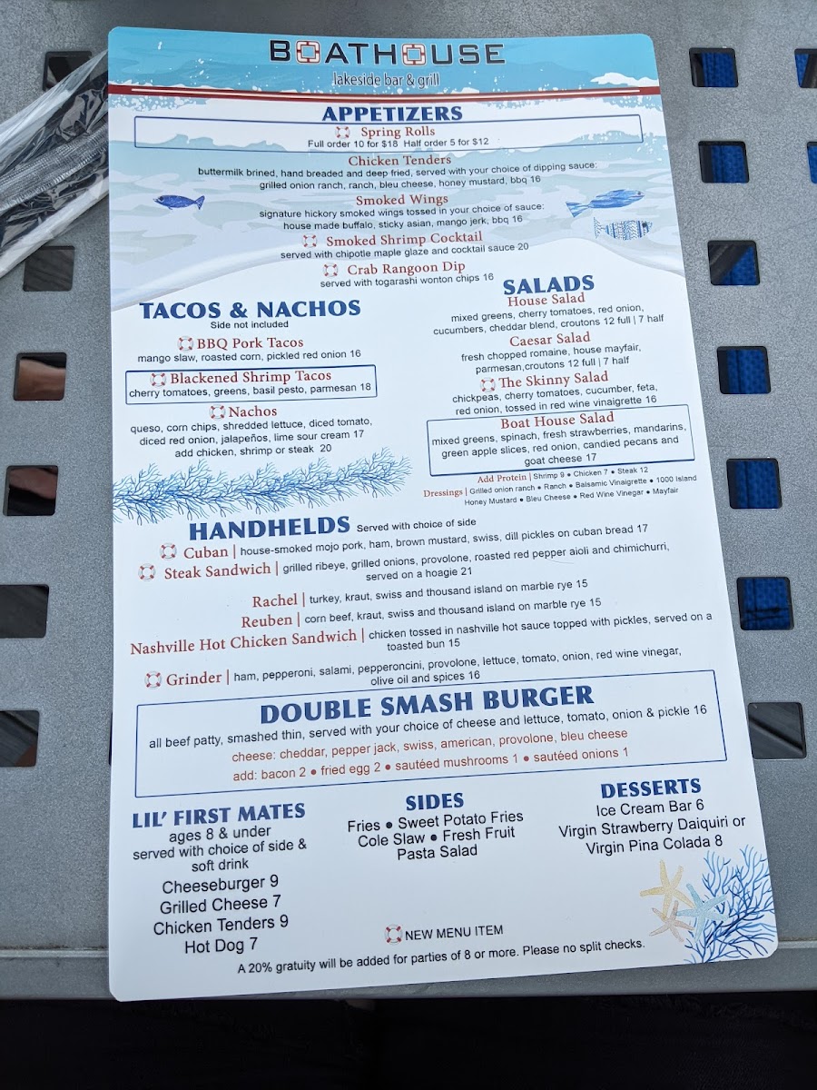 Boathouse Lakeside Bar & Grill Photo Menu 5