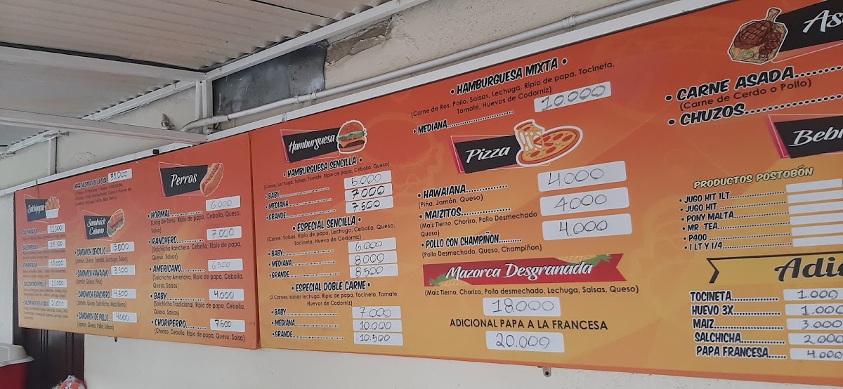 Las Costeñas Hamburguesas Y Salchipapas Photo Menu 3