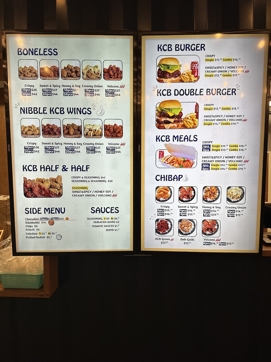 (KCB) K-Chicken & Beer Photo Menu 2