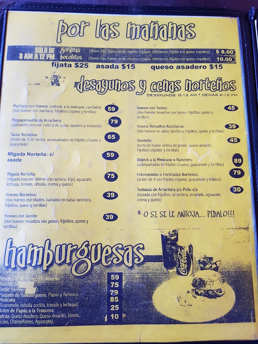 La Arrachera Express Photo Menu 10