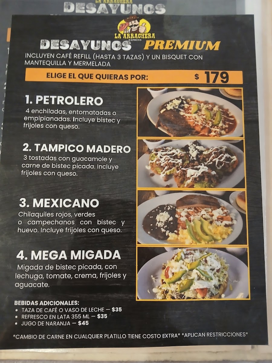 La Arrachera Express Photo Menu 4