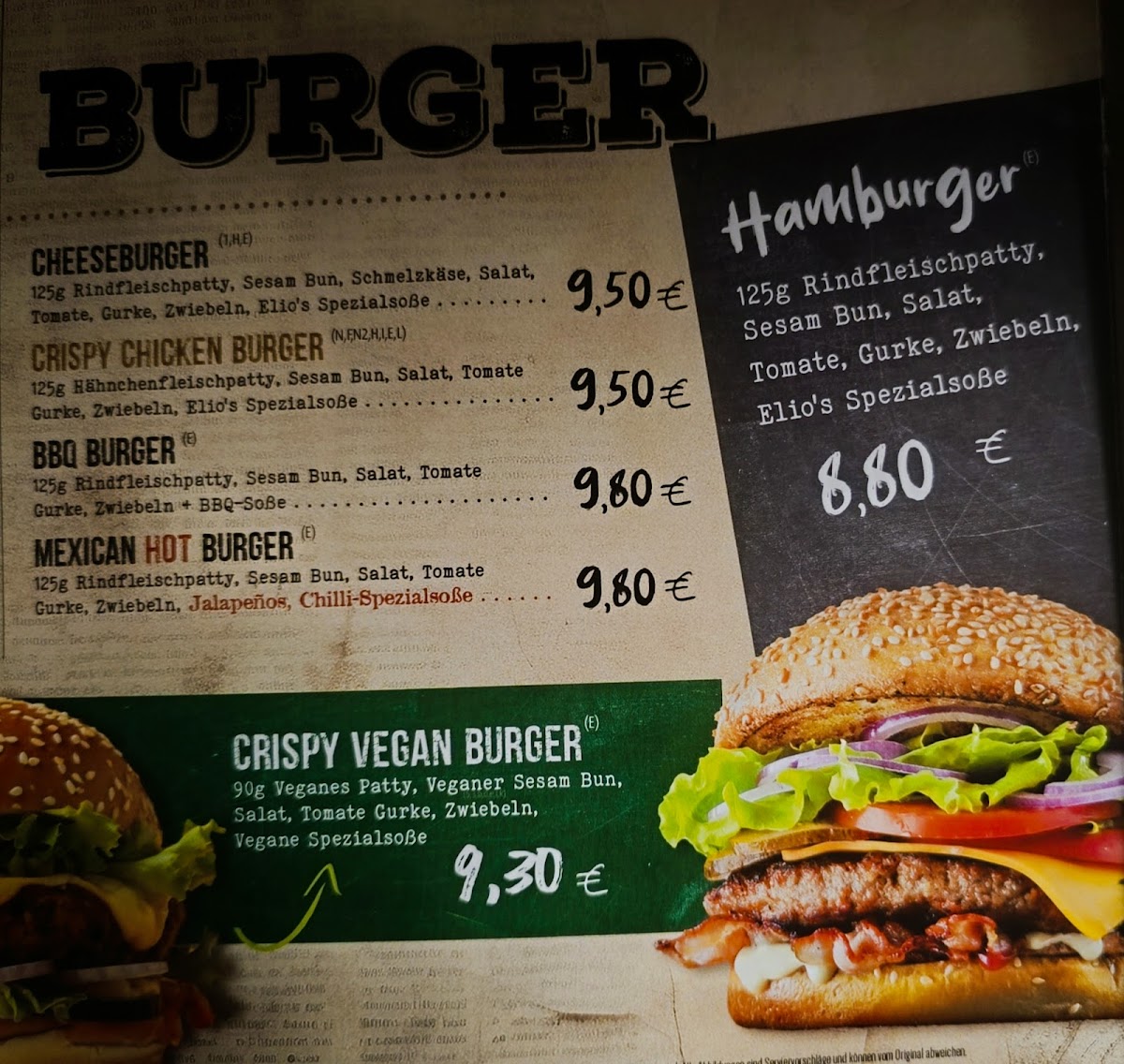 Elio's Grillhouse Photo Menu 3