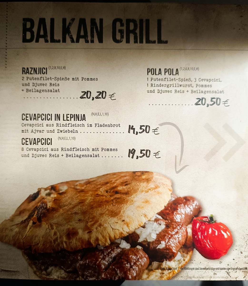 Elio's Grillhouse Photo Menu 4