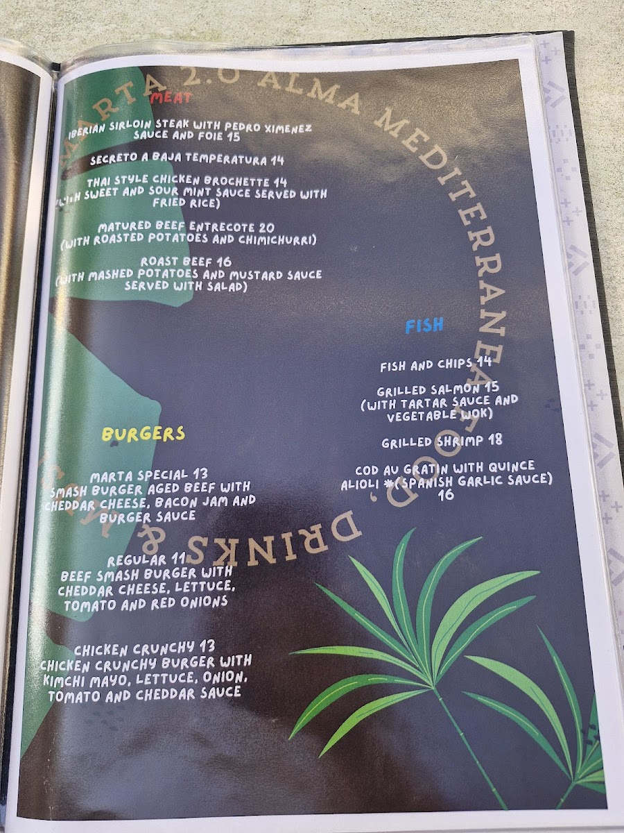 Restaurante Marta Photo Menu 4