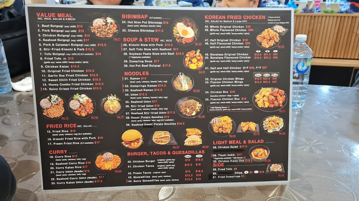 Crispers - Korean Gourmet Chicken Photo Menu 2