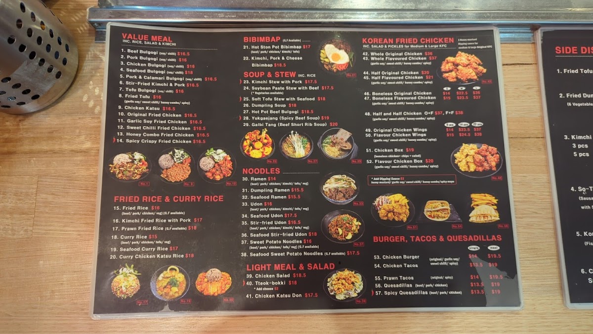Crispers - Korean Gourmet Chicken Photo Menu 3