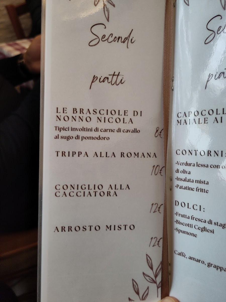 Osteria del Capitolo Photo Menu 1