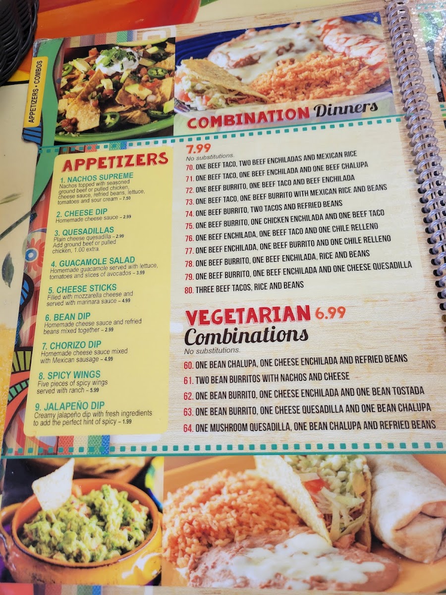 El Picante Photo Menu 3