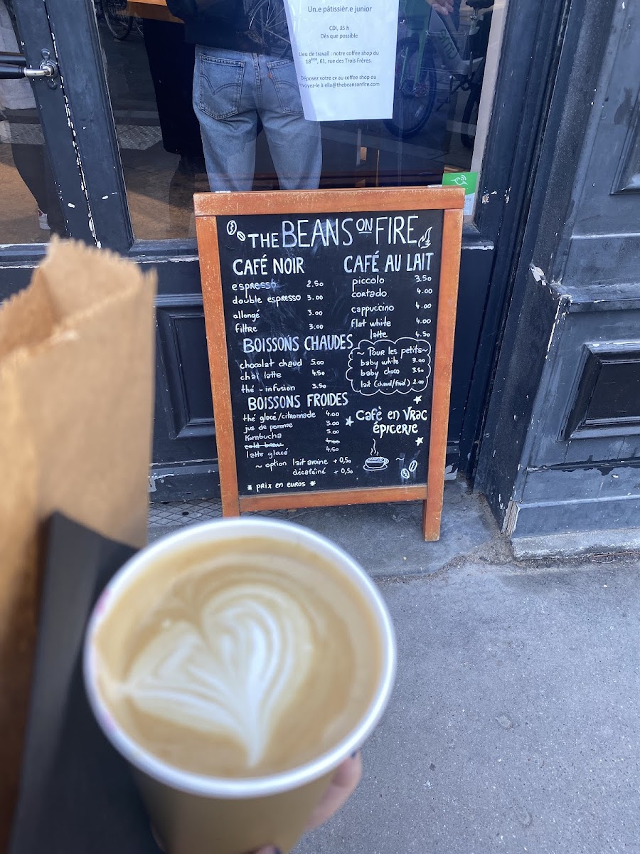 The Beans on Fire Photo Menu 9