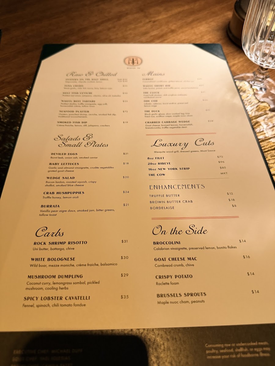The Mont Photo Menu 4