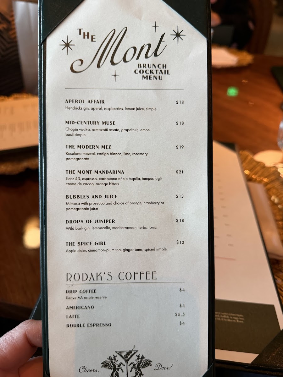The Mont Photo Menu 8
