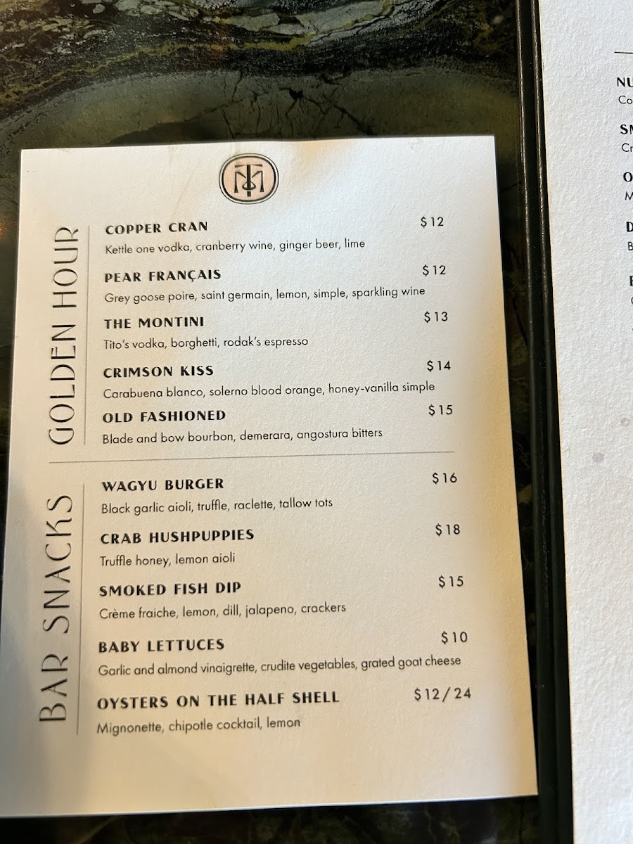 The Mont Photo Menu 9
