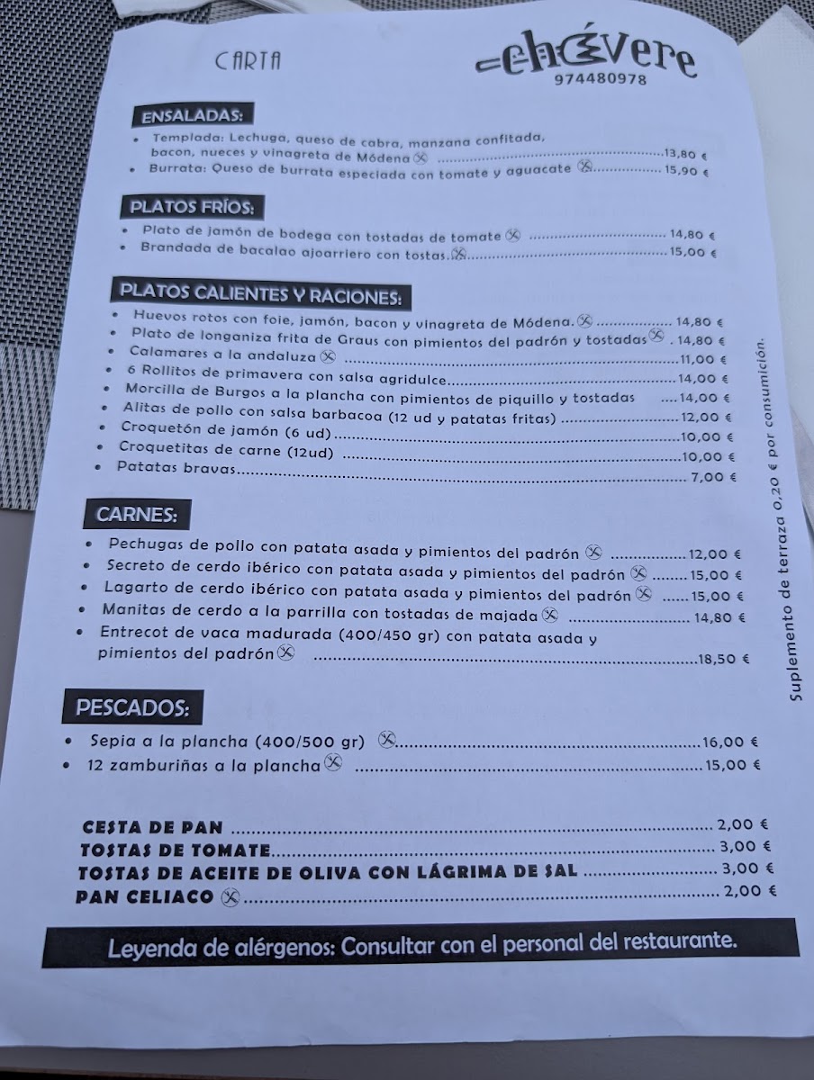 Restaurante Chevere Photo Menu 2