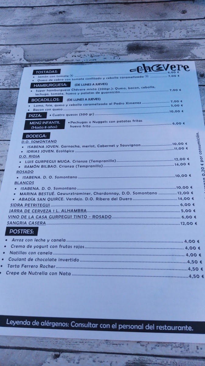 Restaurante Chevere Photo Menu 8
