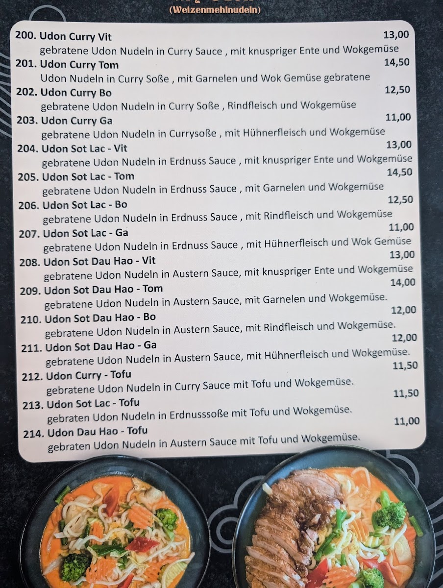 Reis Vietnam Photo Menu 1