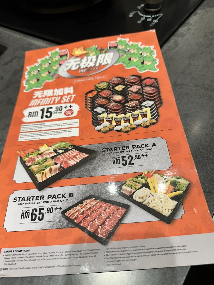 Bar.B.Q Plaza @ Aeon Bukit Tinggi Klang Photo Menu 5