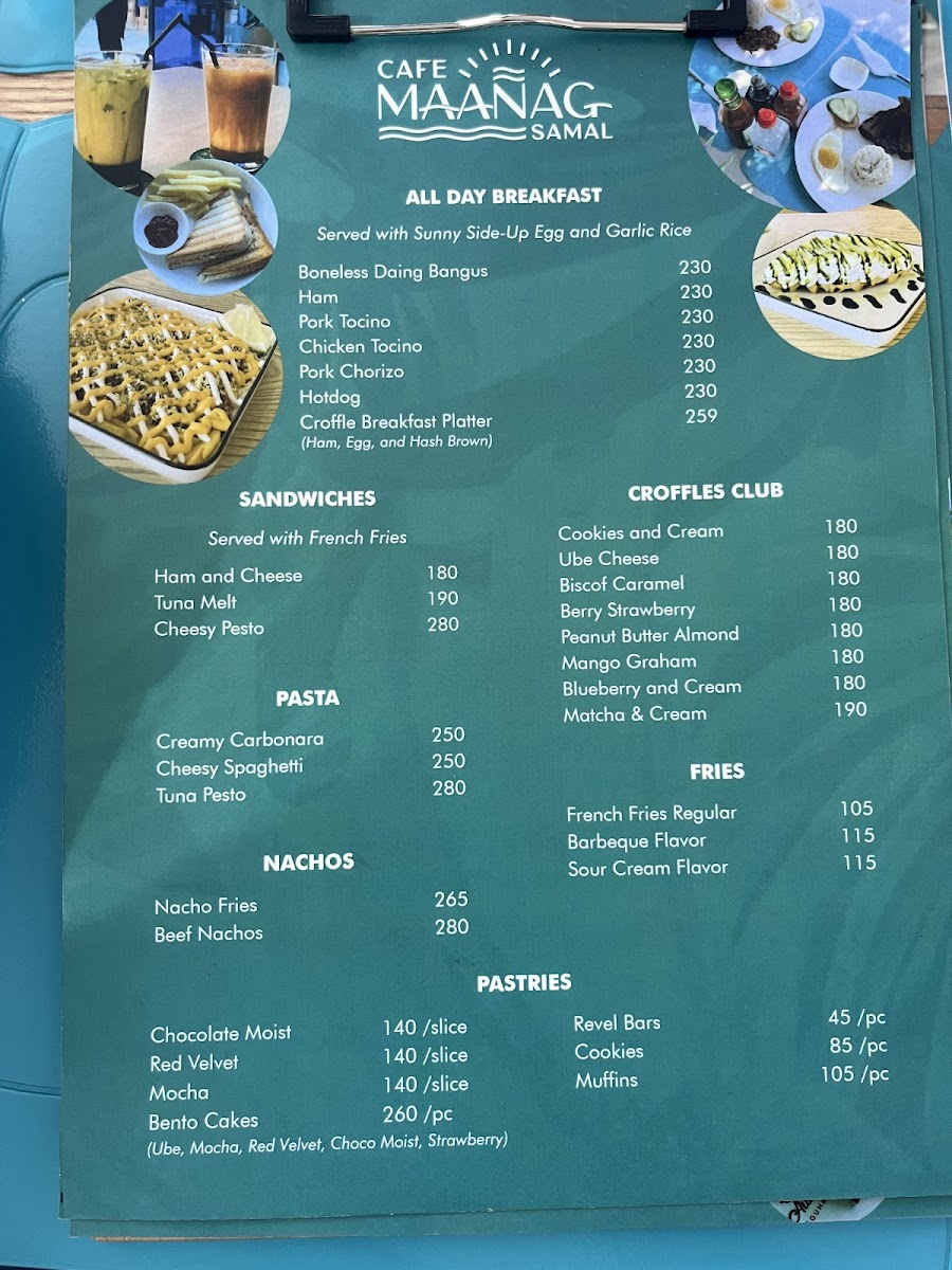 Cafe Maañag Samal Photo Menu 1