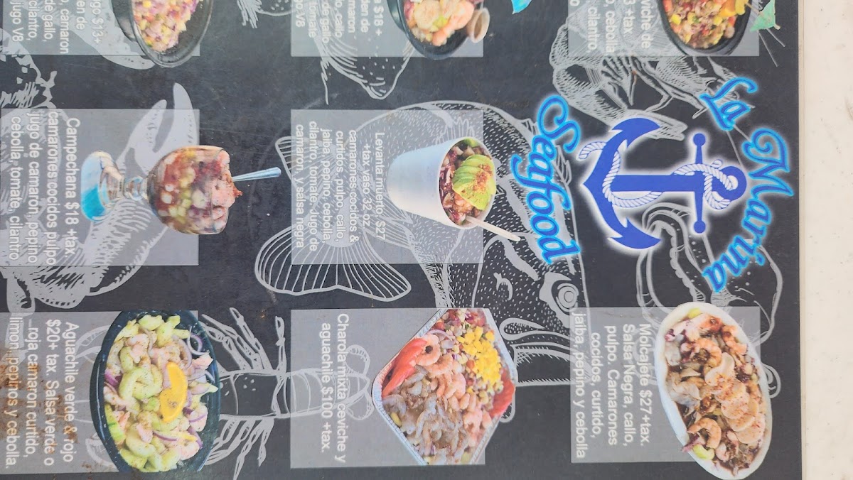 Mariscos la marina Photo Menu 3