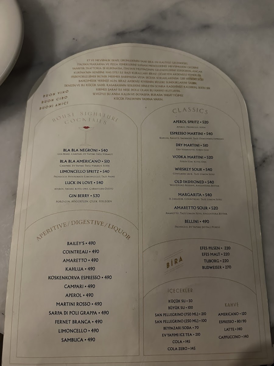 Trattoria di Kukina Photo Menu 9