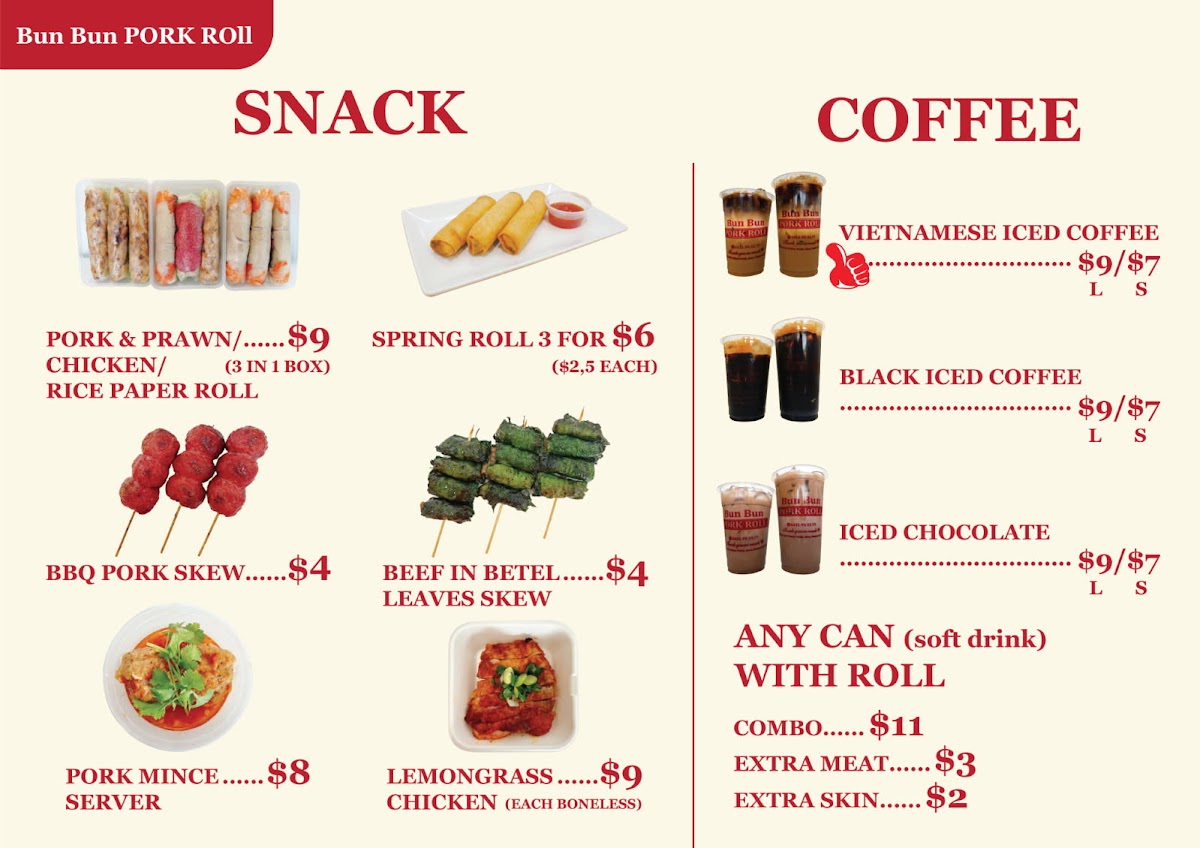 Bun Bun Pork Roll Photo Menu 6