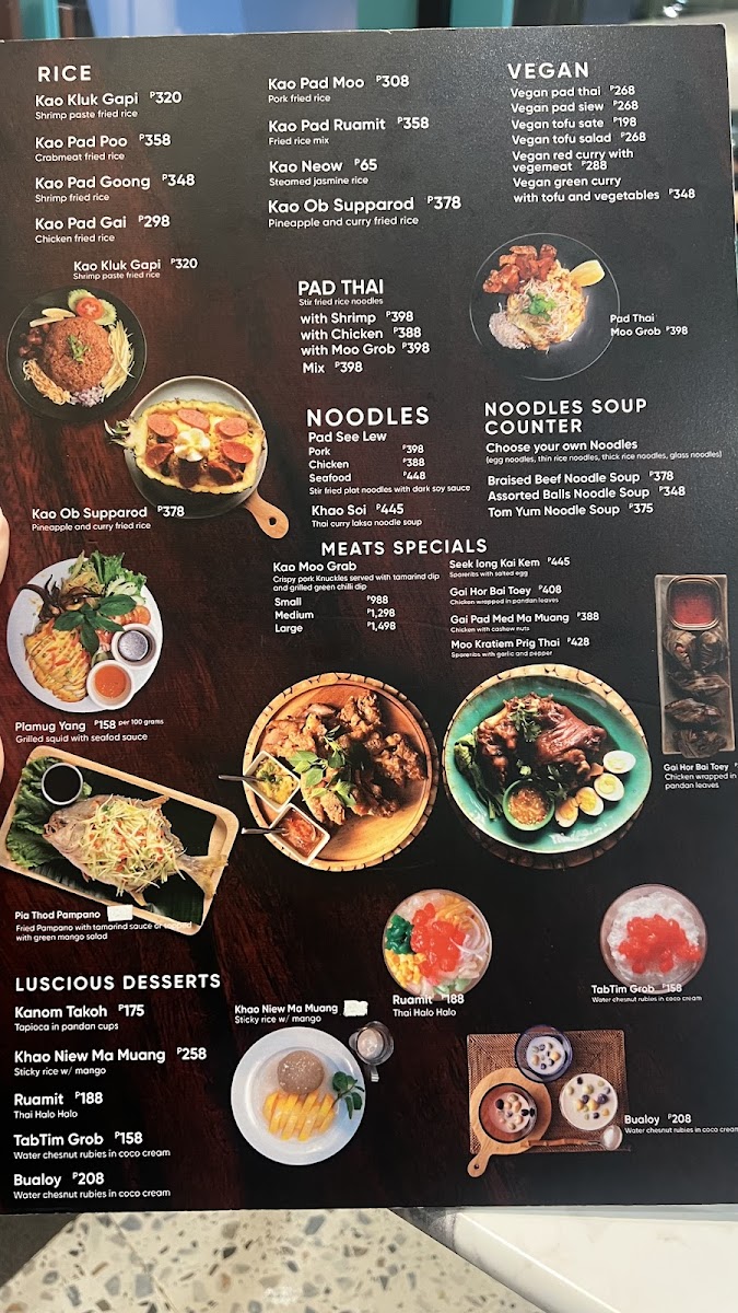 Jatujak Thai Eatery | SM Mall of Asia Photo Menu 6