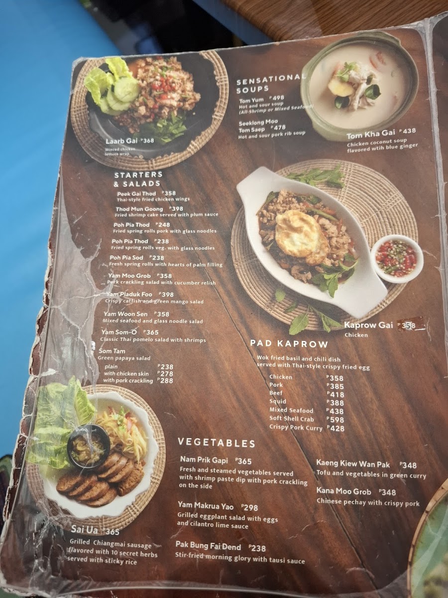 Jatujak Thai Eatery | SM Mall of Asia Photo Menu 8