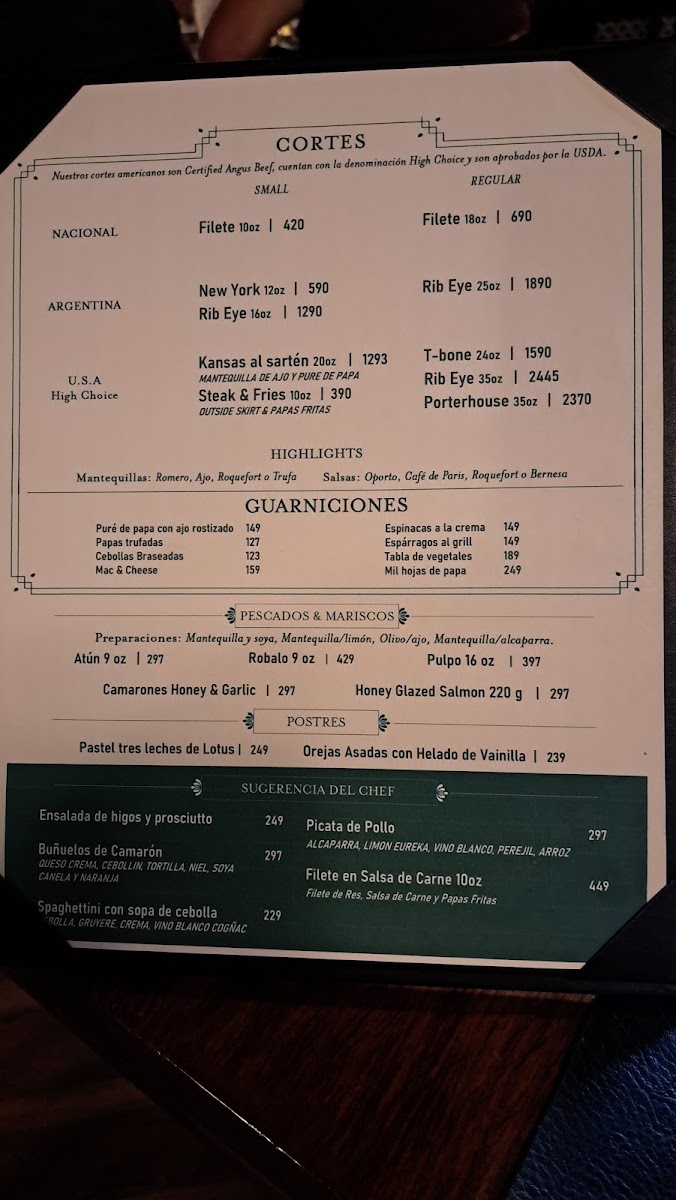 Mistretta Tavern Photo Menu 2