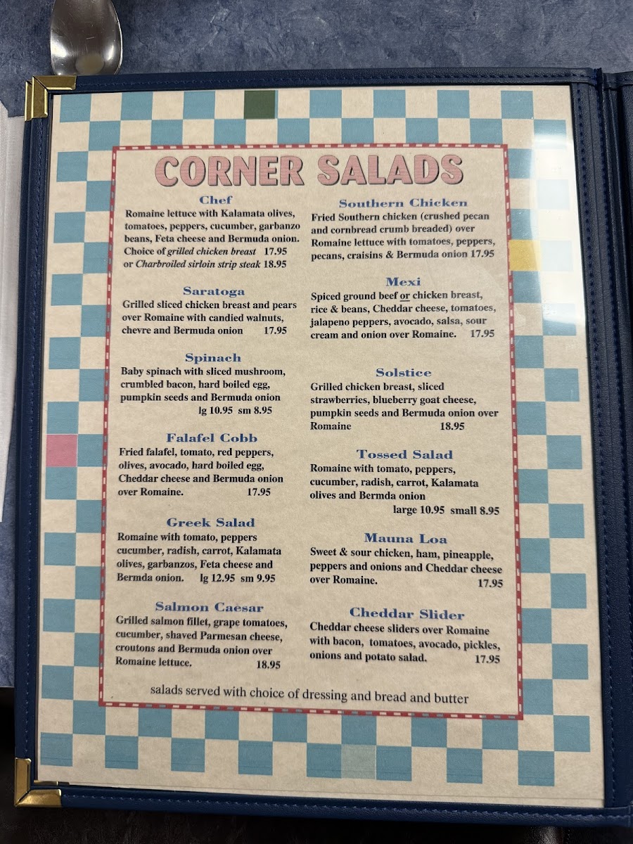 Four Corners Luncheonette Photo Menu 4